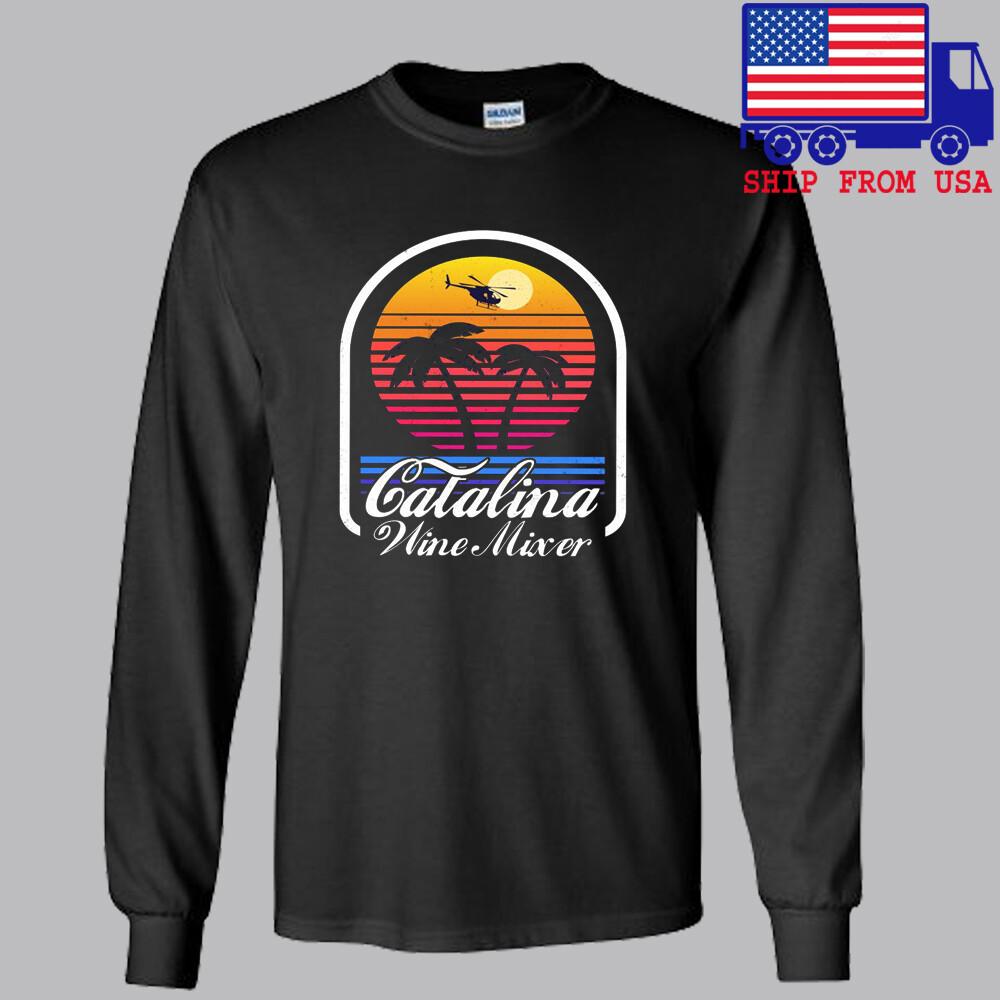 Catalina Wine Mixer Step Brothers Movie Black Size S2XL Unisex T-Shirt