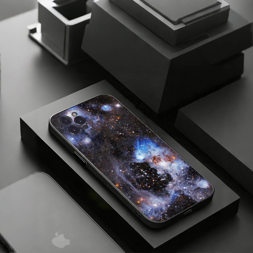 Чехол для телефона «Лунная Галактика Вселенная» для iPhone 11Pro 13 12 11 Pro Max 16e 17 Air 16 15 14 Plus 11ProMax