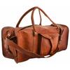 Leather Goat Luggage Men Travel Gym Hobo Duffle Brown Genuine Vintage Bags Bag