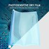 Фоточувствительная сухая пленка высокого разрешения Портативный лист фоторезиста для печатных плат Травильный раствор