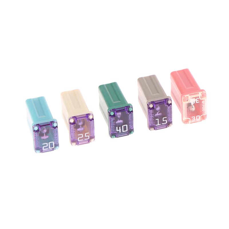 Мини квадратный предохранитель 15A 20A 25A 30A 40A PEC автомобильный предохранитель трубчатый водонепроницаемый предохранитель коробка для розетки
