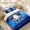 Custom Name Bedding Set 3 PiecesSheffield Wednesday FC Print Duvet Cover + 2 Pillowcases Soft Bed Decor