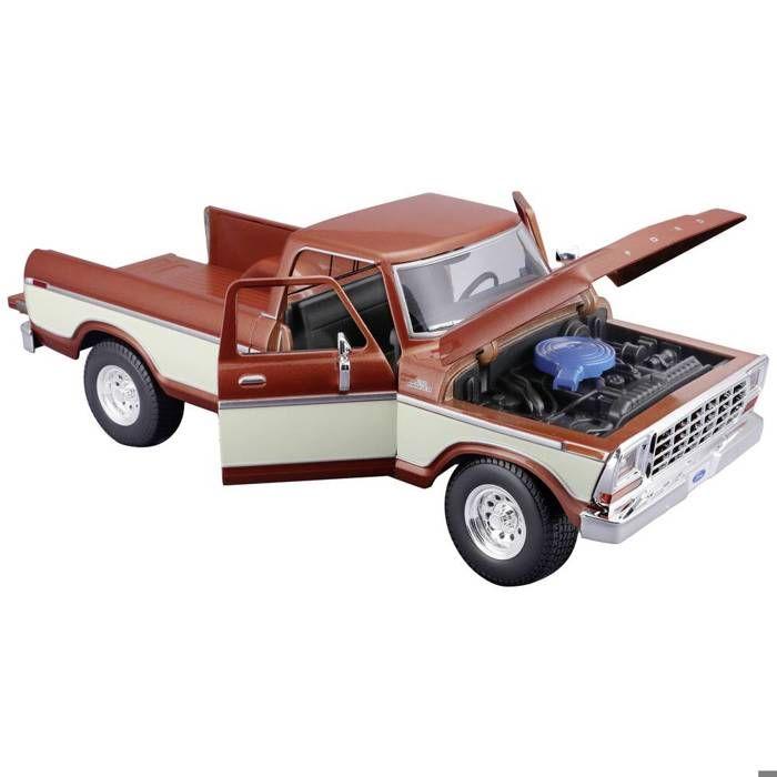 Miniatures montées - Ford F150 Pick-Up Marron et crème 1/20 Maisto