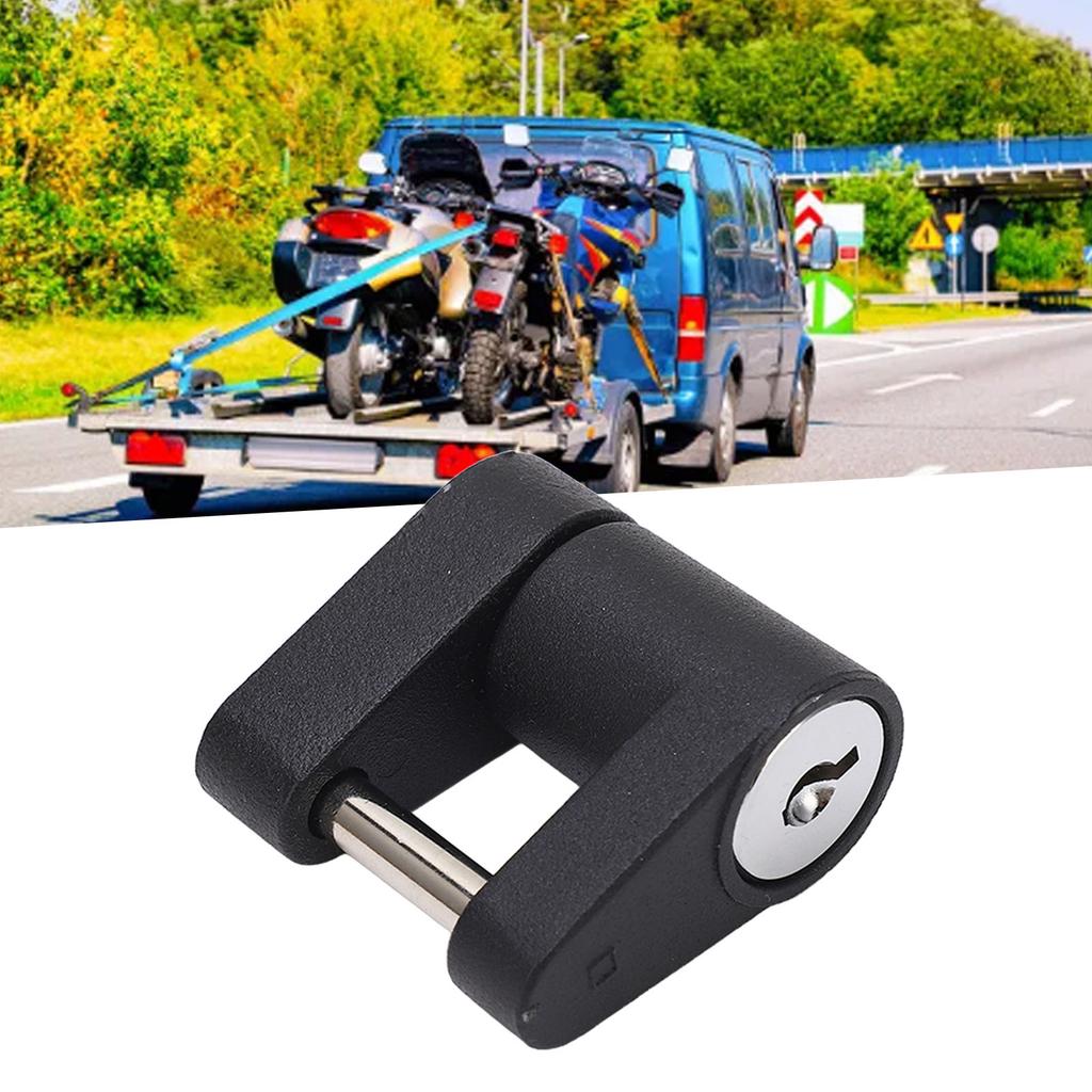 Trailer Tongue Coupler Lock Heavy Duty Anti Theft Versatile Coupler Lock for RVS Trucks Toolbox