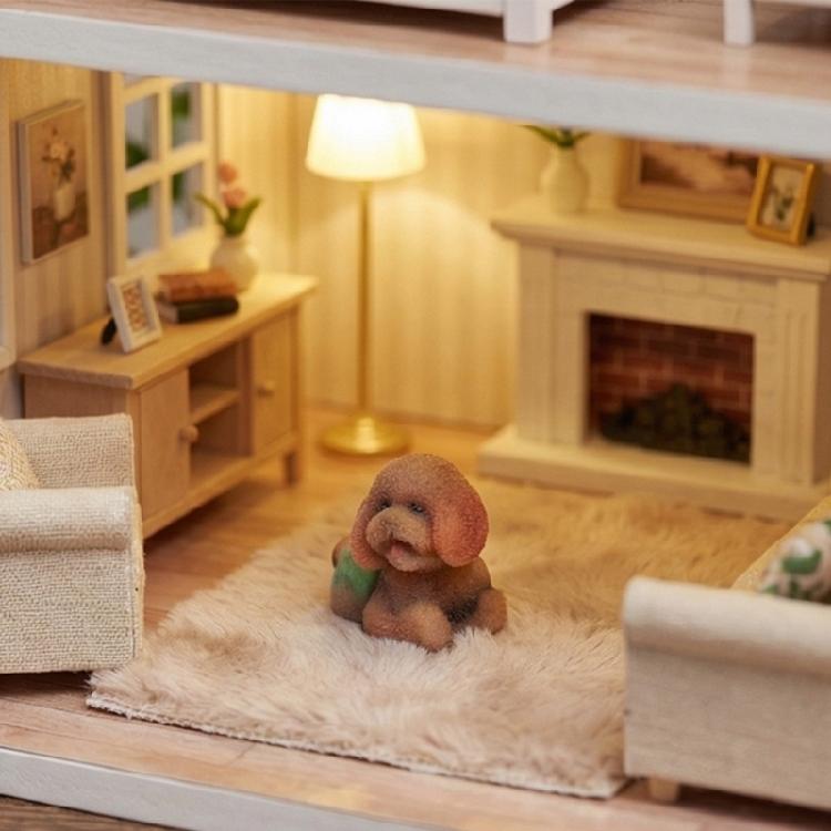 Ручная работа, модель маленького животного, технология 3D-печати, миниатюрная модель собаки, отлично подходит для коллекционеров и декораторов