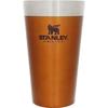 STANLEY Stackable Vacuum Pint, 0.47L, Maple, Vacuum Insulated Tumbler, Stainless Steel, Keeps Coffee Hot or Cold, Beer, Outdoor Activities, Sports, Di