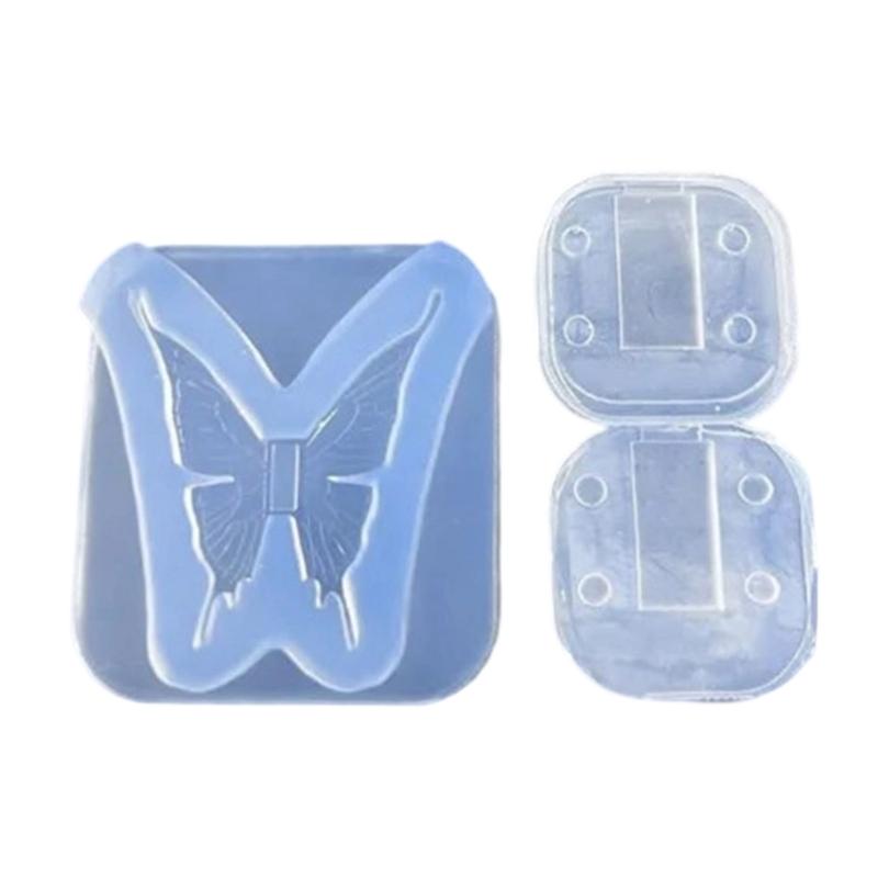 High Elasticity Butterfly Shaped Silicone Mold For Nail Extension And Creative Jewelry Making Accessories