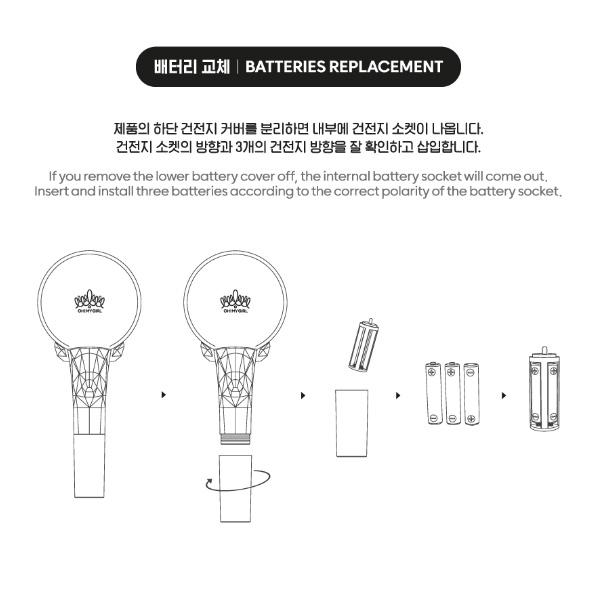 OH My Girl ОФИЦИАЛЬНЫЙ ЛАЙТСТИК 1.5 Версия (2 варианта)