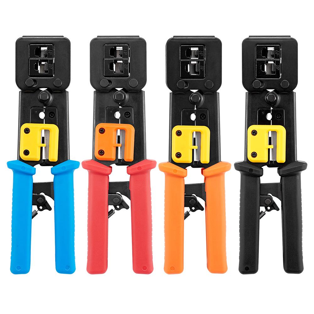 Инструмент для обжима сетевых кабелей RJ45/RJ41 и набор многофункциональных стрипперов для электриков