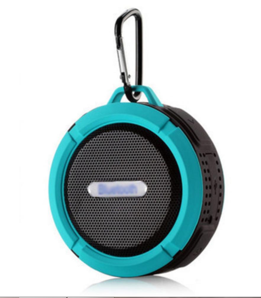 Водонепроницаемый портативный Bluetooth-динамик, компактное устройство с богатым 3D-звуком, подходит для пляжа и улицы