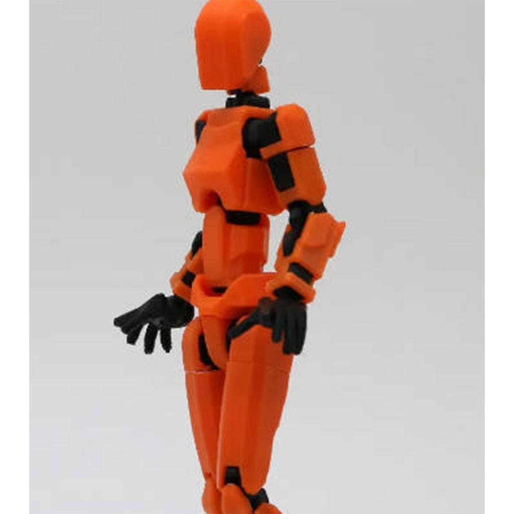 5 разобранных верхних частей тела, съемные, напечатанная на 3D-принтере голова робота Titan, подвижная подставка, подходит для коллекционирования и украшения рабочего стола