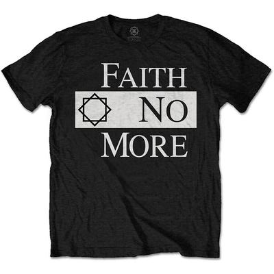 Черная футболка унисекс Faith No More Classic с логотипом V
