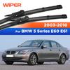 Для BMW 5 серии E60 E61 2003-2010 2004 2005 2006 2007 2008 2009 Дворники Передние щетки стеклоочистителя Лобовое стекло Окно 24"+23"