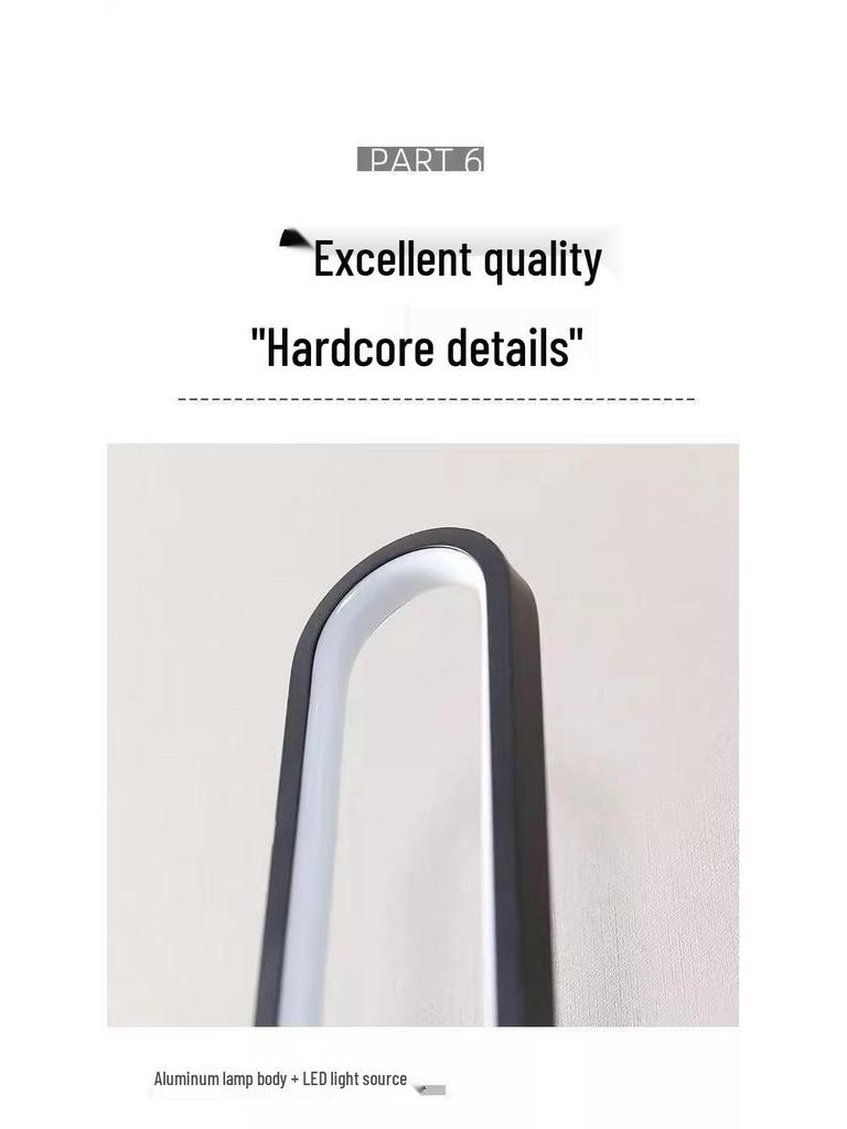 Скандинавский минималистичный напольный светильник с пультом дистанционного управления для гостиной и спальни