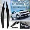 For VW For Golf 6 MK6 GTI GTR 2008-2013 Car Accessories Black Headlight Eyebrow Eyelid Cover Decorative Trim