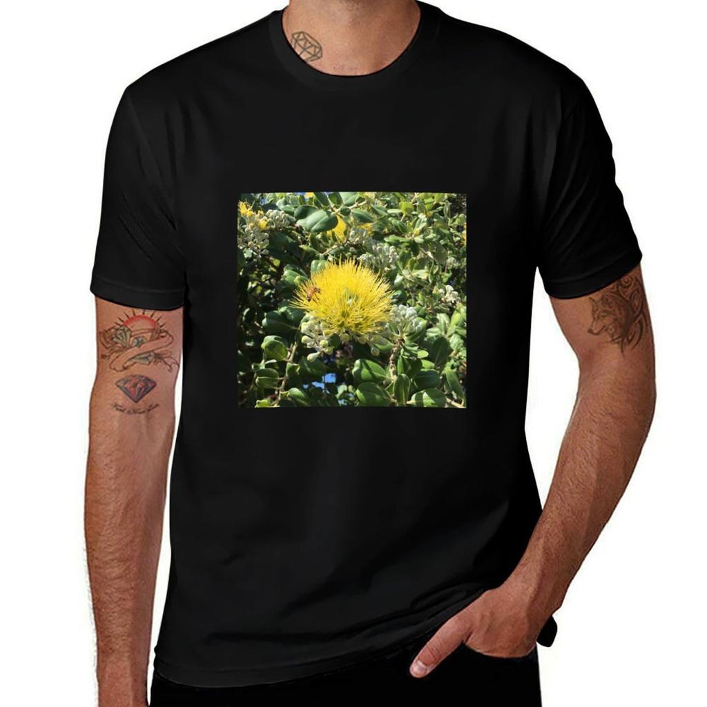 Yellow Leihua TShirt Ultra Soft Breathable Tee Top