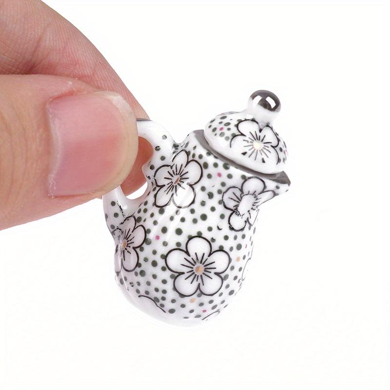 15 шт. набор мини-чайников, тарелок, чашек, аксессуаров, мини-керамической посуды, микро-аквариума, ландшафтного дизайна, украшения