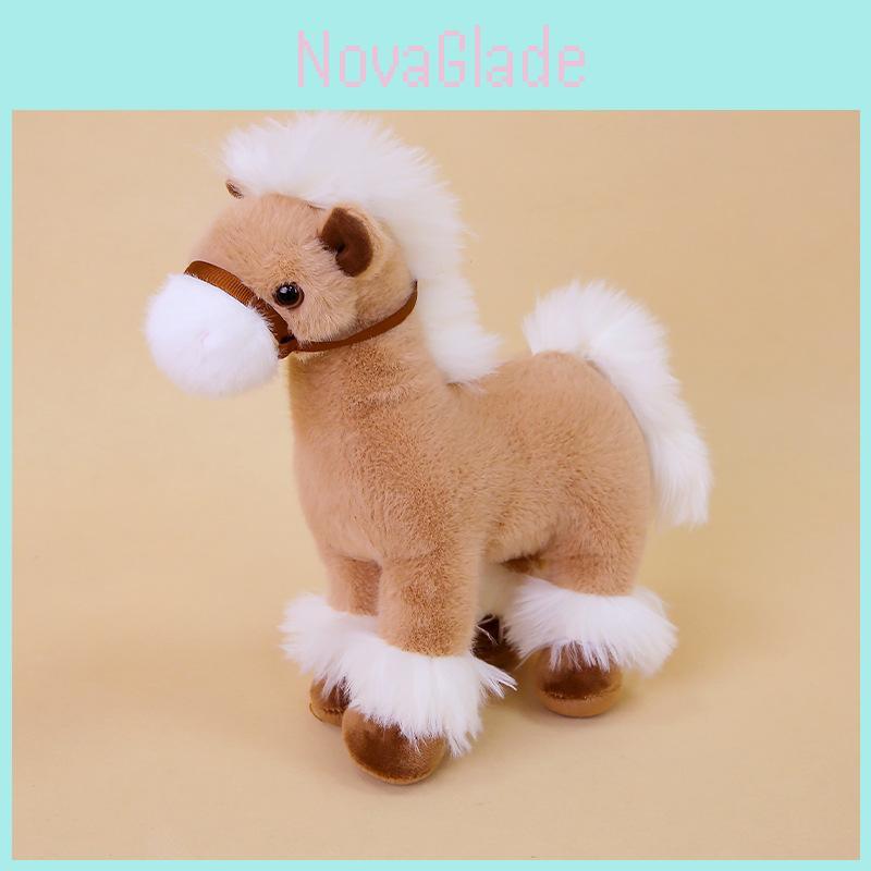 Stuffed Animal Horse With Polyester Filling For Collection And Playtime Use