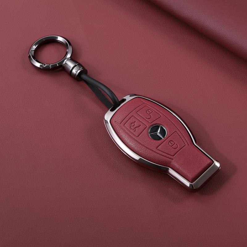 Mercedes Key Cover for C260L, E300L, GLC300L, C200L, E260, S400L, and EQE Models