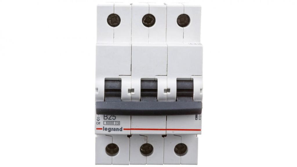 Circuit breaker 3P B 25A 6kA AC S303 RX3 419171