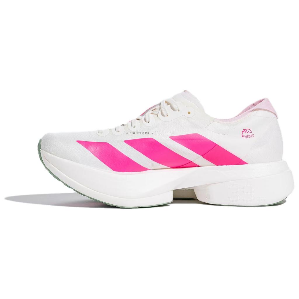 Adidas Adizero Adios Pro 4 Устойчивые к истиранию Устойчивые к истиранию Низкие кроссовки для марафона и бега на длинные дистанции JS1833