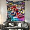 Super Mario poster Wall Hanging Printed Fabric Blanket Decorative Tapestries for Bedroom Living Room Home Decor