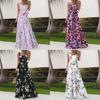 Urban Casual Print Dress With Belt For Summer Fashion Enthusiasts