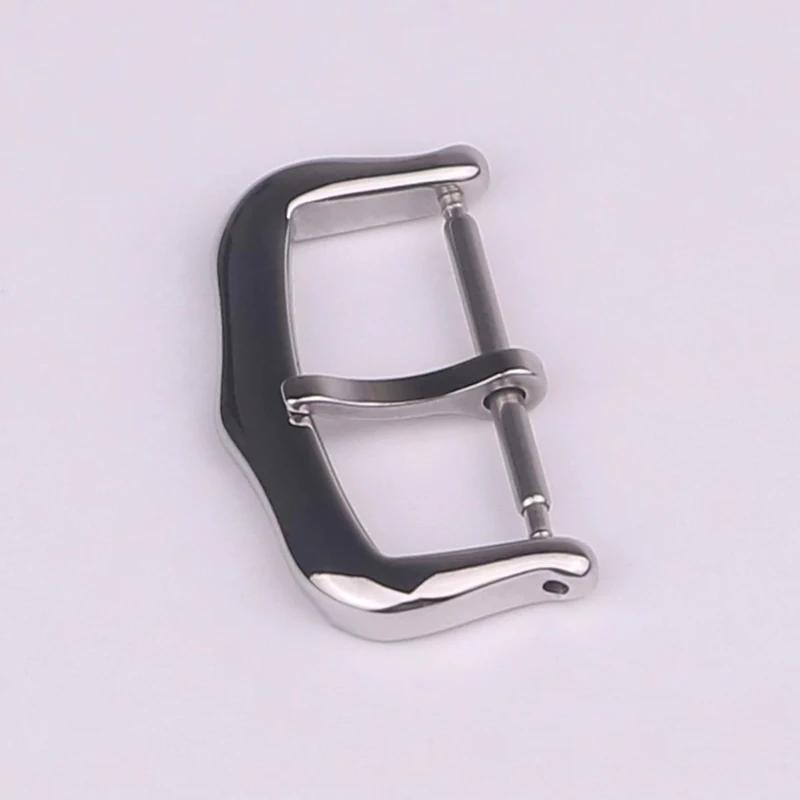 XIANERSHANG Top C-artier Belt Buckle 316L Polishing Stainless Steel Pin Buckle 12MM 14MM 16MM 18MM Gold Clasp Watch Accessories