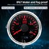 52 мм Тахометр 3000/4000/6000/7000/8000 об/мин Тахометр с счетчиком моточасов для морской лодки автомобиля Тахометр Красная подсветка 12 В 24 В