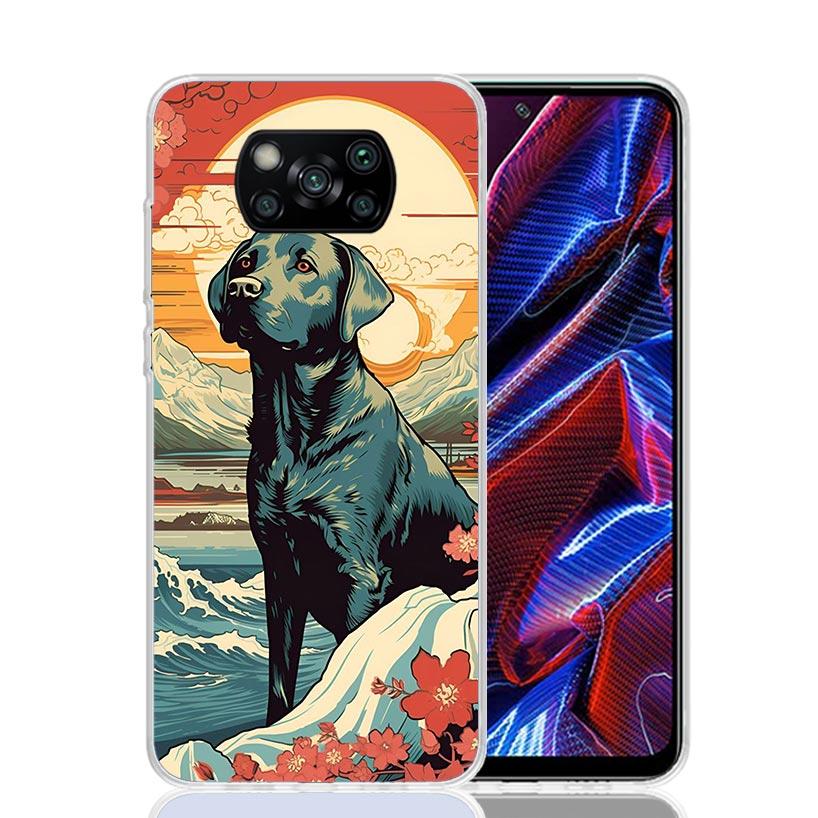 Чехол для телефона с изображением собаки Лабрадор Ретривер для Xiaomi Redmi Note 10 9 9S 8 8T 7 5 Pro Mi 12T 11T 10T 9T 12 11 Lite A3 A2 Модный Fund