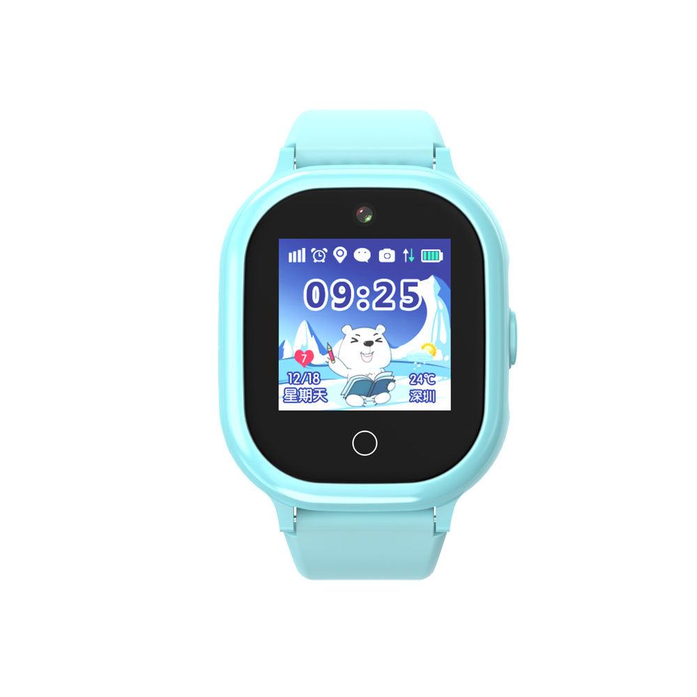 Kairui TD-06S Children's Smart Watch GPS Tracker Micro SIM IP67 Waterproof IPS Display Rubber Band with Compass
