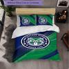 Wigan Warriors Pattern Microfiber 3Pcs Bedding Set Decor Duvet Cover Set For Bedroom Home Use