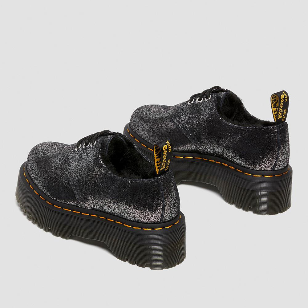 Dr.martens 1461 Quad Parain Distress металлик