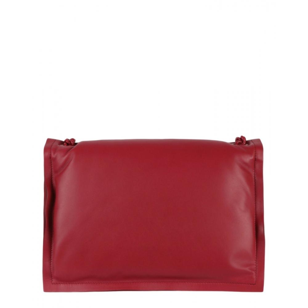 Salvatore Ferragamo Сумка через плечо из кожи Vara Bow, красная