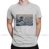 Hokusai Meets Fibonacci Sequence Men ST Shirt Golden Ratio Math T Shirts Technical Geek Vintage