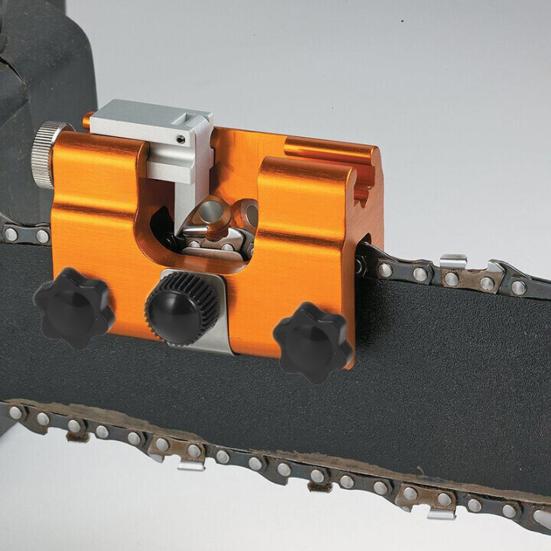 Точилка для бензопилы Портативная ручная заточка Точилка для бензопилы Компактный размер Портативный ручной набор приспособлений для заточки зубов бензопилы