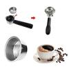 51mm Stainless Steel Coffee Machine Filter Cup Bowl for Delonghi EC5 EC7 EC9 Goods