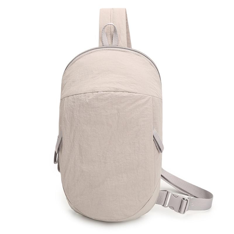 Сумка через плечо Спортивная нагрудная сумка для улицы Большой вместимости Однотонная сумка на плечо