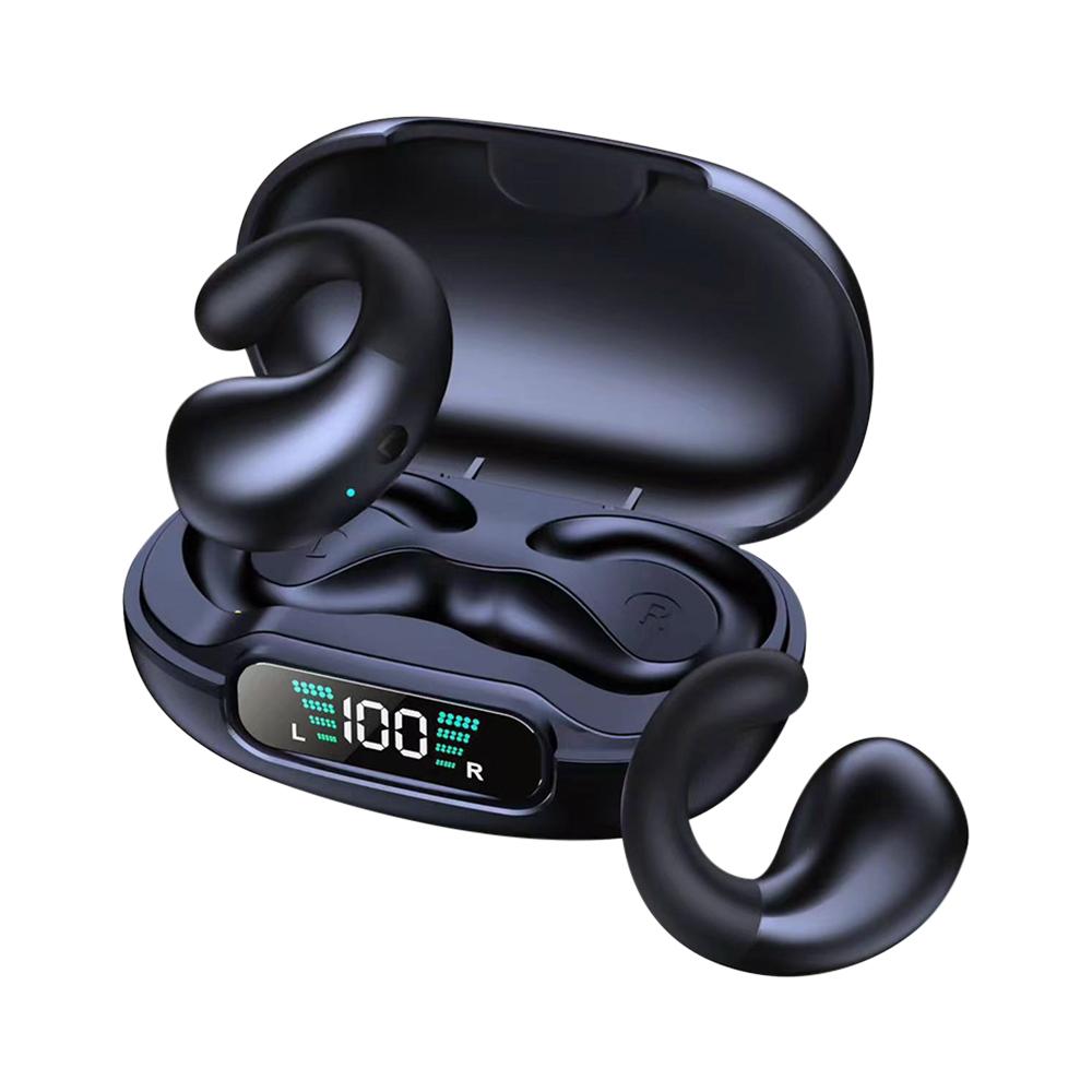 NEWEST Q92 TWS Waterproof Bluetooth5.3 Earphones Open Ear Clip Earbuds Wireless Headphones with Mic Headsets for Android&iPhone