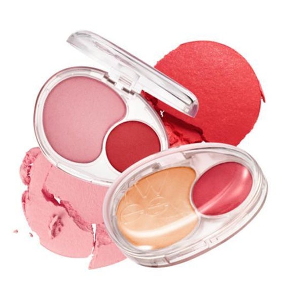 FWEE Мягкие румяна Dual Blusher 12 цветов (12 вариантов)