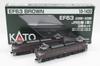 KATO N Gauge EF63 2-го и 3-го поколений, спецификация JR, коричневый набор, специальное издание, модель электровоза, 2 вагона 10-1430
