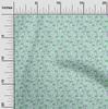 oneOone Cotton Flex Mint Green Fabric Underwater Sewing Material Print Fabric By The Yard 40 Inch