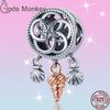 Plata Charms Of Ley 925 Silver Starry Sky Charms Air Balloon Charm Fit Fashion 925 Original Bracelets Pulseira Diy