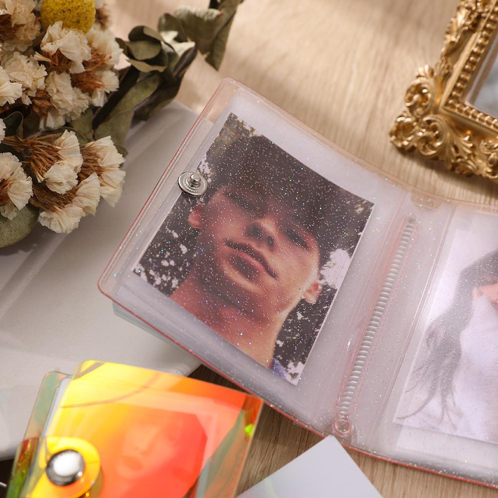 1/2inch Mini Album Keychain Portable Storage Card Book Cute Photo Album