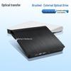 Внешний DVD-резак USB 3.0 с матовой поверхностью для ноутбуков и настольных компьютеров