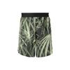 All Over Print Straight Leg Shorts Men Shorts Black HC4259