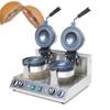 Double Head UFO Hamburger Gelato Panini Press Semlor Paczki Krapfen Baker Maker Commercial Ice Cream Burger Waffle Machine 110V