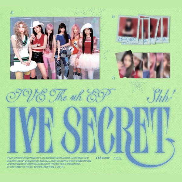 (+shop Gift) IVE - THE 4TH EP [IVE SECRET] [Random Version]