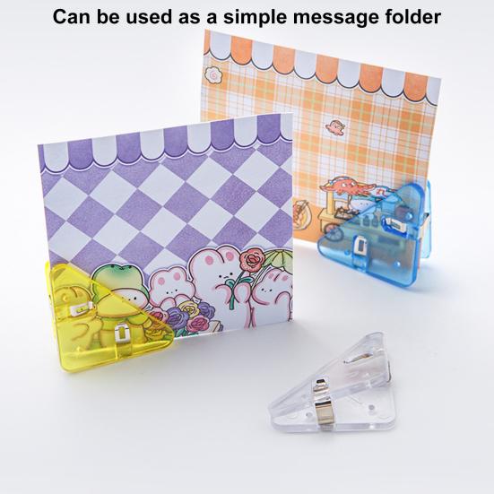 5 шт., прозрачные треугольные угловые зажимы, предотвращающие скручивание книг, многофункциональный файл для документов, угловые зажимы для страниц книги, принадлежности для студентов