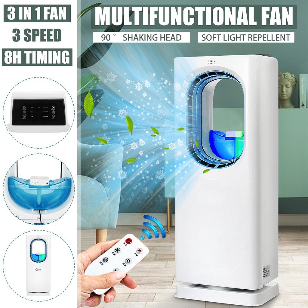 3 IN 1 65W Portable Air Conditioner Conditioning Fan Humidifier Air Cooler Purify with Mosquito Killer Function
